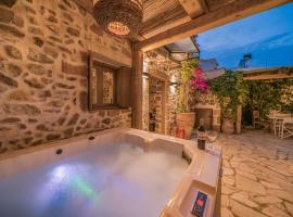 Boutique Cretan house in Old Malia with Jacuzzi，位于玛利亚的酒店