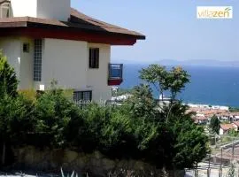 Kuşadası Muhteşem Deniz Manzaralı Villa 6+1