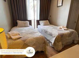 Apart Hotel Campos Rancagua，位于兰卡瓜El Teniente Stadium附近的酒店