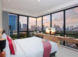 Citadines Gatot Subroto Jakarta，位于雅加达SMESCO印度尼西亚附近的酒店