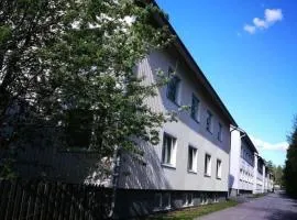 -Hannula- ilmastoitu kiva kaksio autopaikalla