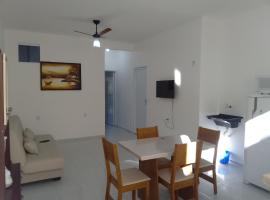 Apartamento Lua 3 - Quarto e Sala com Varanda e cozinha americana na praia do preá-Ce，位于普雷亚的酒店