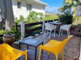 Studio enchanteresse au Vauclin 65m² Terrasse ombragee