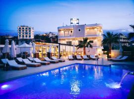 Blue Water Hotel Ksamil，位于卡萨米尔的酒店