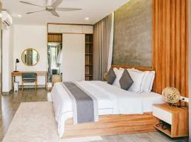 04-Biệt thự cao cấp Hồ Tràm-3PN 4 giường lớn, Hồ bơi to,BBQ, cầu ra ngắm biển