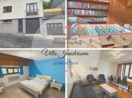 Villa Janchrisma MontDore 11pers，位于勒蒙多尔的酒店