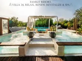 Villa34 Family resort Renew, Relax, Revitalise & Spa Suite