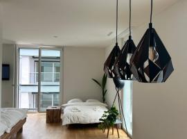 The R Apartment Engelberg, KLIMA, NEU, Balkon, Parking，位于巴尔斯塔尔的酒店