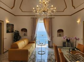 Palazzo Rocco - Golden Suite - Praiano - Amalfi Coast，位于普莱伊亚诺的乡村别墅