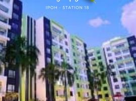 Ipoh Waterpark Manhattan Premium Suites by IWH Suites，位于怡保的公寓