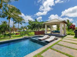 Luxury 5 Bed Home with Pool and Spa- Alekona Kauai，位于科洛阿的酒店