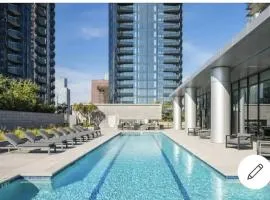 Comfy Apt with pool & hot tub in downtown LA 658