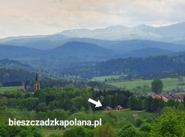Bieszczadzka Polana - domki turystyczne/sezonowe，位于卢托维斯卡的度假屋