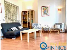 ApartHotel Riviera - Liberte 1 - Grimaldi Promenade des Anglais 5mn - Supérieur 2 chambres AC - Emplacement Exceptionnel