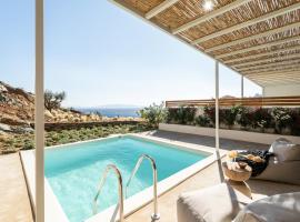 Aura Villas Tinos，位于圣罗曼诺斯的公寓式酒店