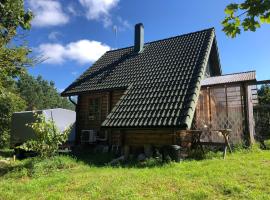 Juniper holiday house in Kassari with sauna，位于Hiiumaa的木屋