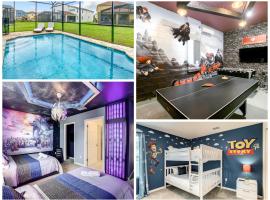 Themed Games Room - Private Pool - Solara Resort，位于基西米的酒店