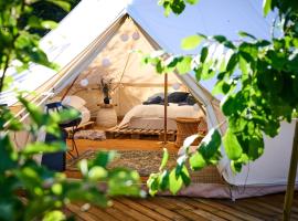 Hesselgaard Glamping，位于Dalby的豪华帐篷