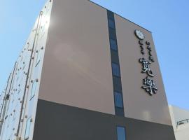 Hotel KAN-RAKU Akita Kawabata，位于秋田重山动物园附近的酒店