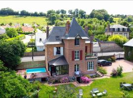 Honfleur, Entre Terre & Estuaire，位于La Rivière Saint Sauveur的住宿加早餐旅馆