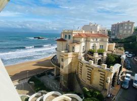 Studio front de mer Biarritz - Spa & Thalasso，位于比亚里茨的酒店