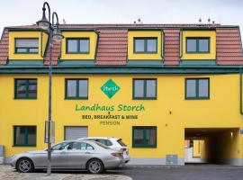 Landhaus Storch - Pension，位于根瑟恩多夫的乡间豪华旅馆