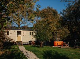 Jotaferien Transylvanian Shepherdhut with jacuzzi，位于Harale的乡村别墅