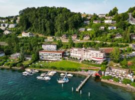 HERMITAGE Lake Lucerne - Beach Club & Lifestyle Hotel，位于卢塞恩的酒店