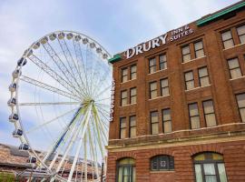 Drury Inn and Suites St Louis Union Station，位于圣路易斯The St. Louis Wheel附近的酒店