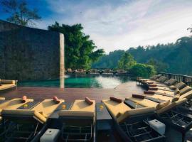 巴厘岛空中花园别墅，位于帕洋安的酒店