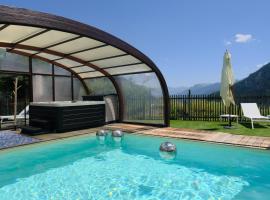 Hôtel Le Chalet d'Auron Restaurant et Spa，位于欧龙的酒店