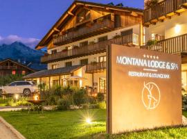 Montana Lodge & Spa, by R Collection Hotels，位于拉特乌伊莱小圣伯纳德特快缆车附近的酒店