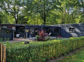 Riant huisje in bosrijke omgeving op chaletpark Kempenbos，位于迪森的低价酒店