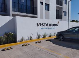Departamento Vista Nova Culiacán，位于Casas北方银行体育场附近的酒店