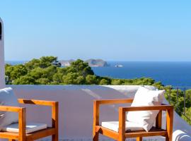 Large Villa on Ibiza West Coast with pool & sunset view - Nirvana，位于卡拉塔瑞达的酒店