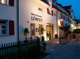 Design Hotel & Restaurant Löwen，位于乌尔姆乌尔姆分子医学国际研究院附近的酒店