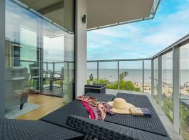 Jantaris Luxury Apartment by the Sea Mielno by Renters Prestige，位于梅尔诺的酒店