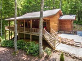 Great Smoky Mountains Cabin near Cashiers, NC!，位于Glenville的乡村别墅