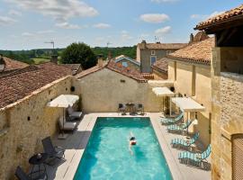 Hotel Le Chevalier Bleu，位于蒙帕齐耶的酒店