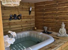 Chalet avec Jacuzzi，位于拉特斯特德布赫的公寓