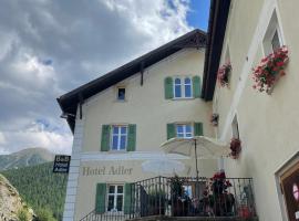 阿德勒加尼酒店，位于策尔内茨瑞士国家公园游客中心附近的酒店