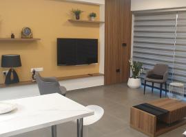 New Smart Living-1 Bedroom Aglantzia, Nicosia，位于Aglantzia的公寓