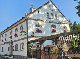 Restaurant & Pension Liebenstein，位于Libá的旅馆