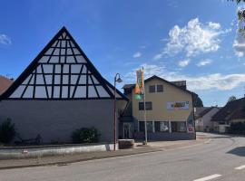 Hotel Gästehaus Sonne，位于辛斯海姆的酒店