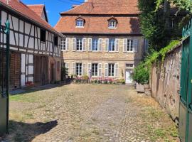 Chambres d'Hôtes du Marché aux Grains，位于Bouxwiller的住宿加早餐旅馆