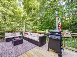 Fireplace and Mtn Views Updated North Carolina Home