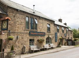 Square & Compass，位于Two Dales的酒店