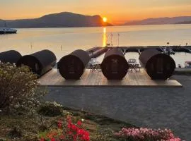 Sleeping barrel lodge Smaken av Ryfylke Event AS, drives ikke som hotell