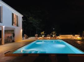 The Rock Stars Villa With Private Pool And Beach，位于Danilovgrad的酒店