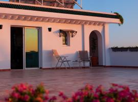 Cozy Studio with Rooftop Terrace & Cityscape Views，位于Le Bardo的酒店